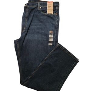 Levi's Men's Dark Blue Relaxed Jeans